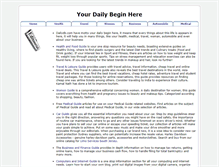 Tablet Screenshot of dailydb.com